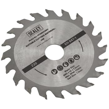Sealey Mini TCT Circular Saw Blade