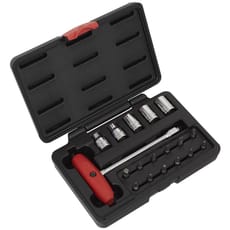 Sealey 18 Piece 3/8" Drive T Handle Socket and Bit Set