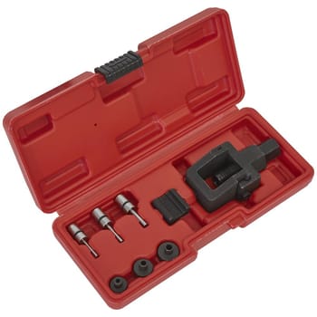Sealey Heavy Duty Motorcycle Chain Splitter and Riveting Tool Kit
