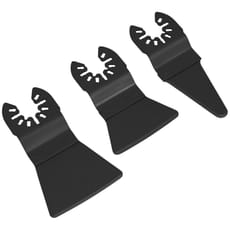 Sealey 3 Piece OIS Oscillating Multi Tool Scraping Blade Set