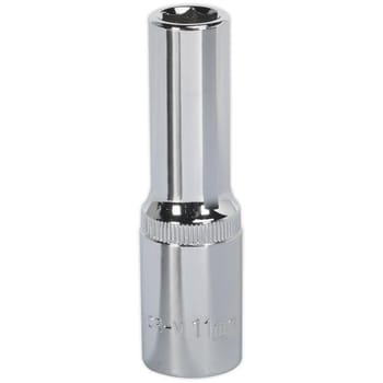 Sealey 1/2" Drive Deep Hexagon WallDrive Socket Metric