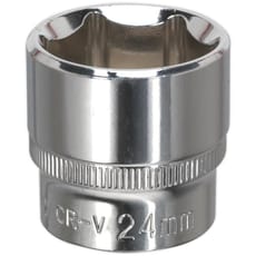 Sealey 3/8" Drive Hexagon WallDrive Socket Metric