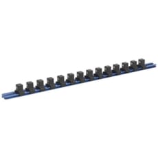 Sealey 1/2" Drive Aluminium Socket Retaining Rail 14 Clips