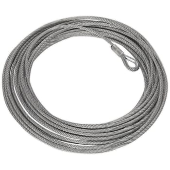 Sealey Wire Rope for SWR4300 and SRW5450 Recovery Winches