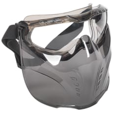 Sealey Safety Goggles Detachable Face Shield 