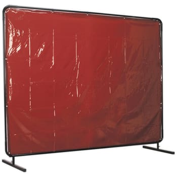 Sealey Workshop Welding Curtain and Frame