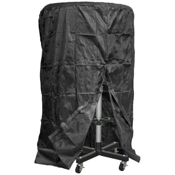 Sealey Mobile Car Wheel Storage Trolley and Cover Set