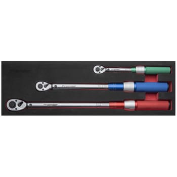 Sealey 3 Piece Micrometer Torque Wrench Set