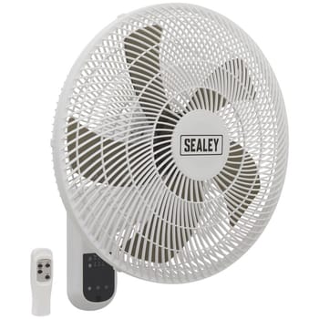 Sealey SWF16WR Remote Control Wall Fan 3 Speed