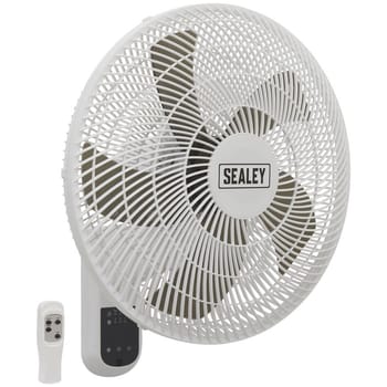 Sealey SWF18WR Remote Control Wall Fan 3 Speed