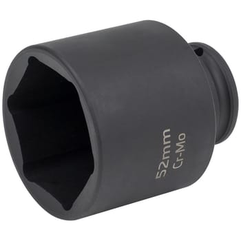 Sealey Specialised 1/2" Drive Hexagon Impact Socket Metric