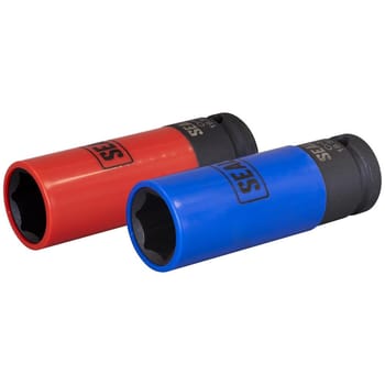 Sealey 2 Piece 1/2" Drive Alloy Wheel Impact Socket Set