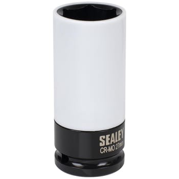 Sealey 1/2" Drive Impact Socket Metric for Alloy Wheels