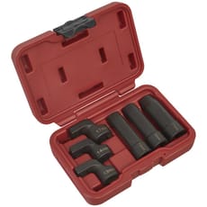 Sealey 6 Piece 3/8" Drive EGT Sensor Socket Set