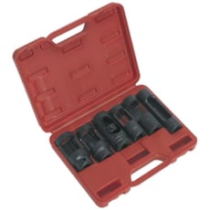 Sealey 6 Piece 1/2" Drive Diesel Injector Socket Set