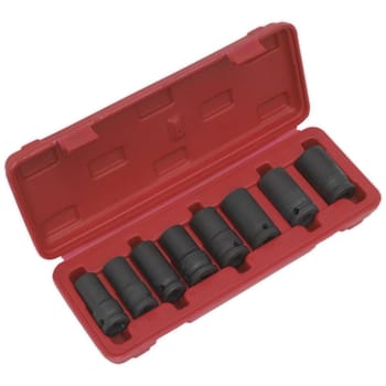 Sealey 7 Piece 1/2" Drive Locking Wheel Nut Removal Set