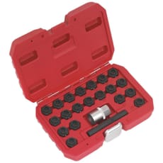 Sealey 22 Piece Locking Wheel Nut Key Set for BMW