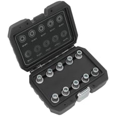 Sealey 10 Piece Locking Wheel Nut Key Set for BMW and Mini
