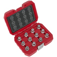Sealey 12 Piece Locking Wheel Nut Key Set for VW