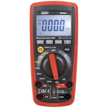 Sealey TA302 12 Function IC Digital Automotive Multimeter
