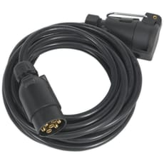 Sealey 6 Metre 7 Pin N Type Towing Plug Extension Lead