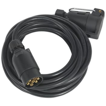Sealey 6 Metre 7 Pin N Type Towing Plug Extension Lead