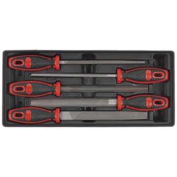 Sealey 5 Piece Engineers File Set in Module Tray