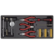 Sealey 38 Piece Precision and Pick Up Tool Set in Module Tray