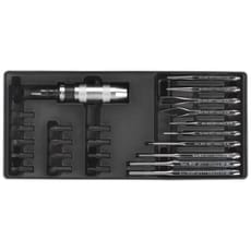 Sealey 25 Piece Punch and Impact Driver Set in Module Tray