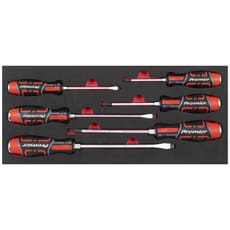 Sealey Premier 6 Piece Hammer Thru Screwdriver Set in Module Tray