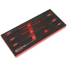 Sealey 7 Piece VDE Insulated Screwdriver Set in Module Tray