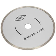 Sealey Continuous Rim Diamond Tile Saw Blade