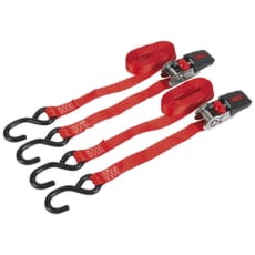 Sealey Ratchet Tie Downs Polyester Webbing