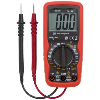 Sealey TM100 Professional 6 Function Digital Multimeter