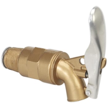 Sealey Brass Auto Release 3/4" BSP Drum Tap