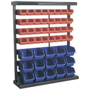 Sealey Bin Storage System with 47 Bins