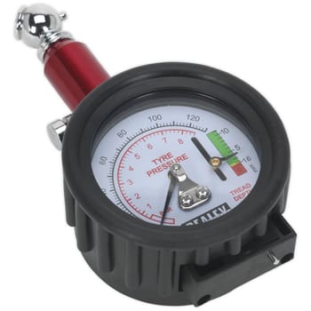 Sealey Tyre Pressure and Tread Depth Gauge