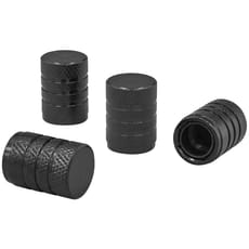 Sealey Replacement Black Anodised Aluminium Valve Stem Caps