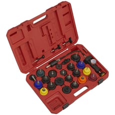 Sealey 25 Piece Automotive Cooling System Pressure Test Kit