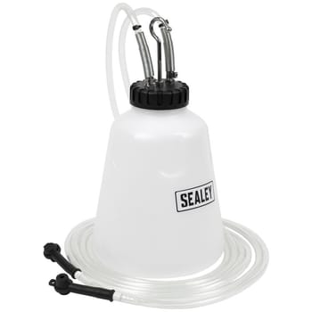 Sealey VS0218 High Flow Twin Pipe Brake Bleed Bottle