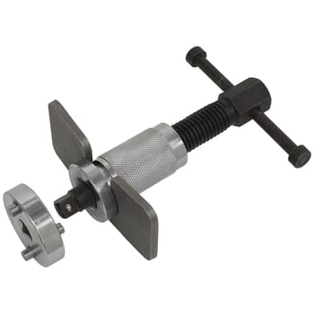 Sealey VS0247 Left Hand Brake Piston Wind Back Tool and Double Adaptor