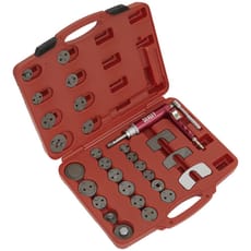 Sealey 29 Piece Air Operated Brake Piston Wind Back Tool Kit