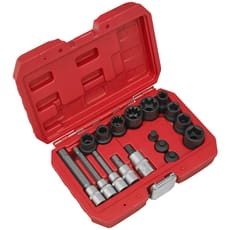 Sealey 11 Piece Combination Drive Brake Caliper Socket Set