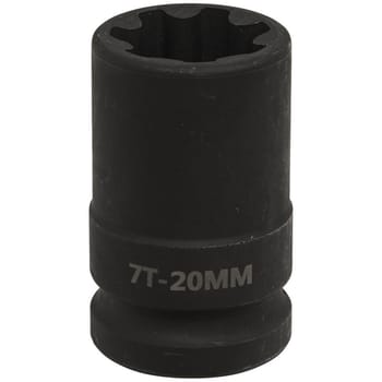 Sealey 1/2" Drive 7 Point Square Ribe Brake Caliper Socket