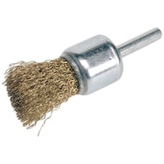 Sealey Flat Top Brassed Decarbonising Brush