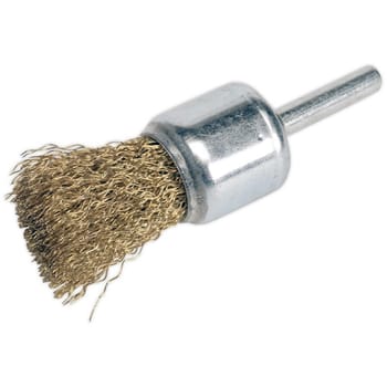 Sealey Flat Top Brassed Decarbonising Brush