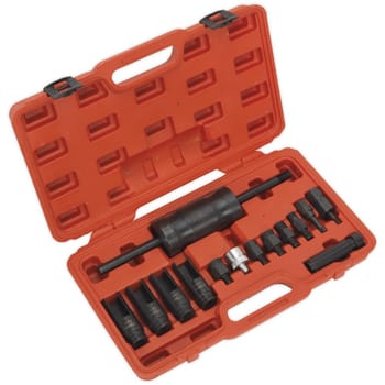 Sealey 14 Piece Diesel Injector Puller Set
