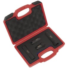 Sealey 4 Piece 1/2" Drive HGV Diesel Injector Socket Set