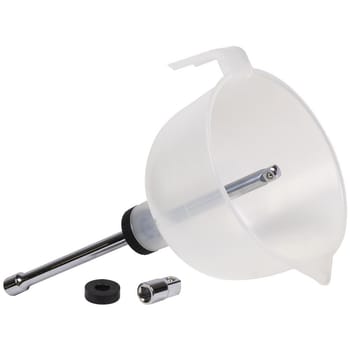 Sealey 3/8" Drive Extension Bar and Oil Capture Funnel