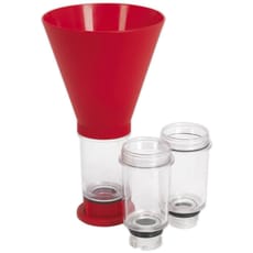 Sealey VS7101 4 Piece Engine Oil Funnel for BMW, Fiat, Ford, Mazda, Mercedes, Toyota/Lexus, VAG